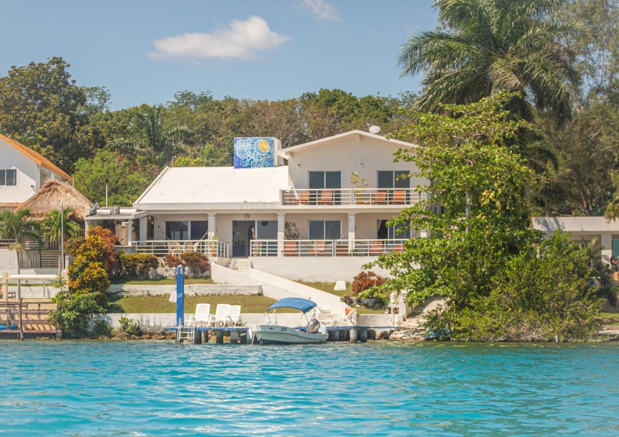 Casa Sol Y Luna Bacalar Bed and Breakfast Exteriör bild